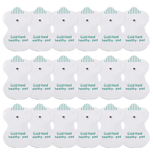 TENS Unit Pads Reusable Latex-Free Replacement Pads with Upgraded Sticky Electrode Pads Gel and Non-Irritating Patches