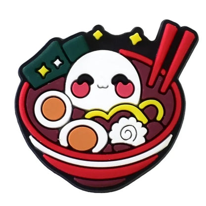 Cute Food Shoe Charms Decoration for Crocs Pin Accessories Charms Bracelet Wristband DIY Shoe Party Gifts