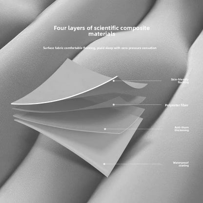 Airbed Household Outdoor Single Double Air Bed Thickened Folding Inflatable Convenient Mattress Sleep Rest for Car SUV Travel