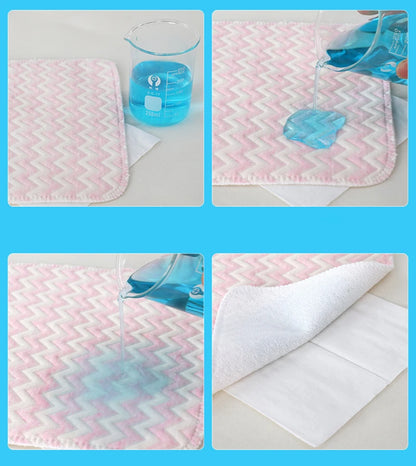 Reusable Infant Change Pad Baby Waterproof Crib Changing Mat Urine Sheet Cotton Diaper Cover Washable Newborn Bed Nappy Mattress