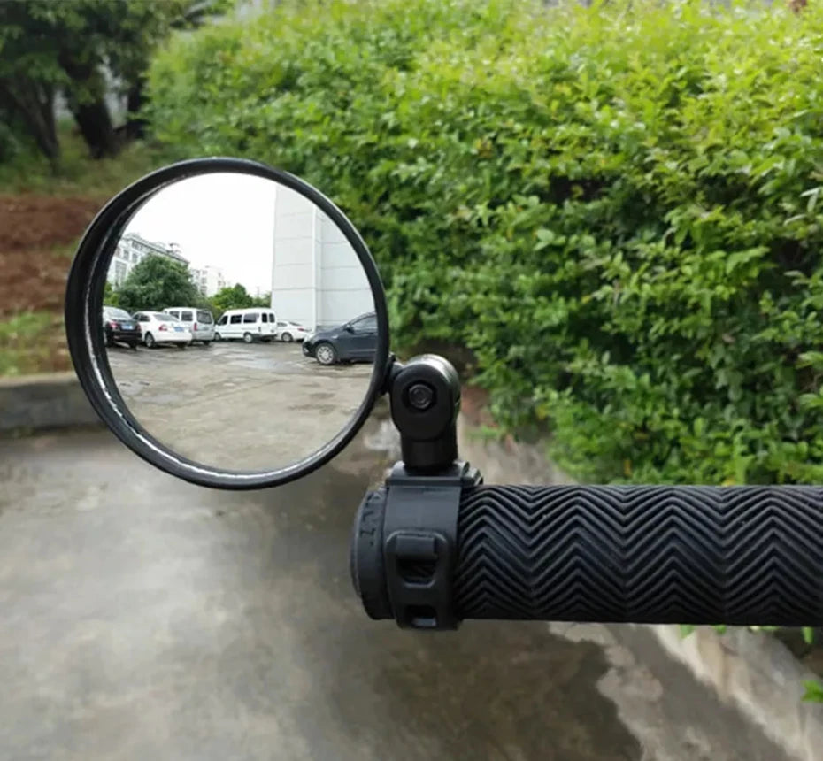 Motorcycles Rearview Mirror Side Mirror For Safety View Turning Left Right Mirror Adjustable Mini Autocycle Rear View