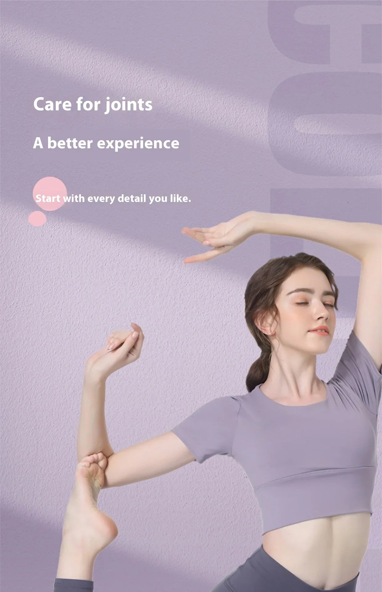 Yoga knee pad with thickened anti slip cushioning cushion for fitness protection, elbow joint, knee kneeling pad, cushion