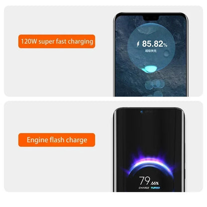 200000mAh Portable Power Bank External Battery High-capacity 120W Super Fast Charging LED Digital Display For Phone Durable Hot