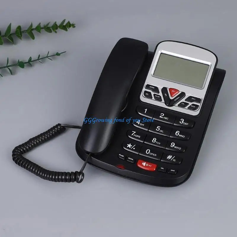 H9EB L-51 Corded Landline Phone Fixed Telephone for Hotel Room, Office Caller Display