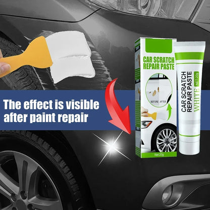Fiberglass Boat Repair Paste Quick-drying Putty DIY Car Home Paint Repairing Eye-filling White Paint Scratch Repair With Tools