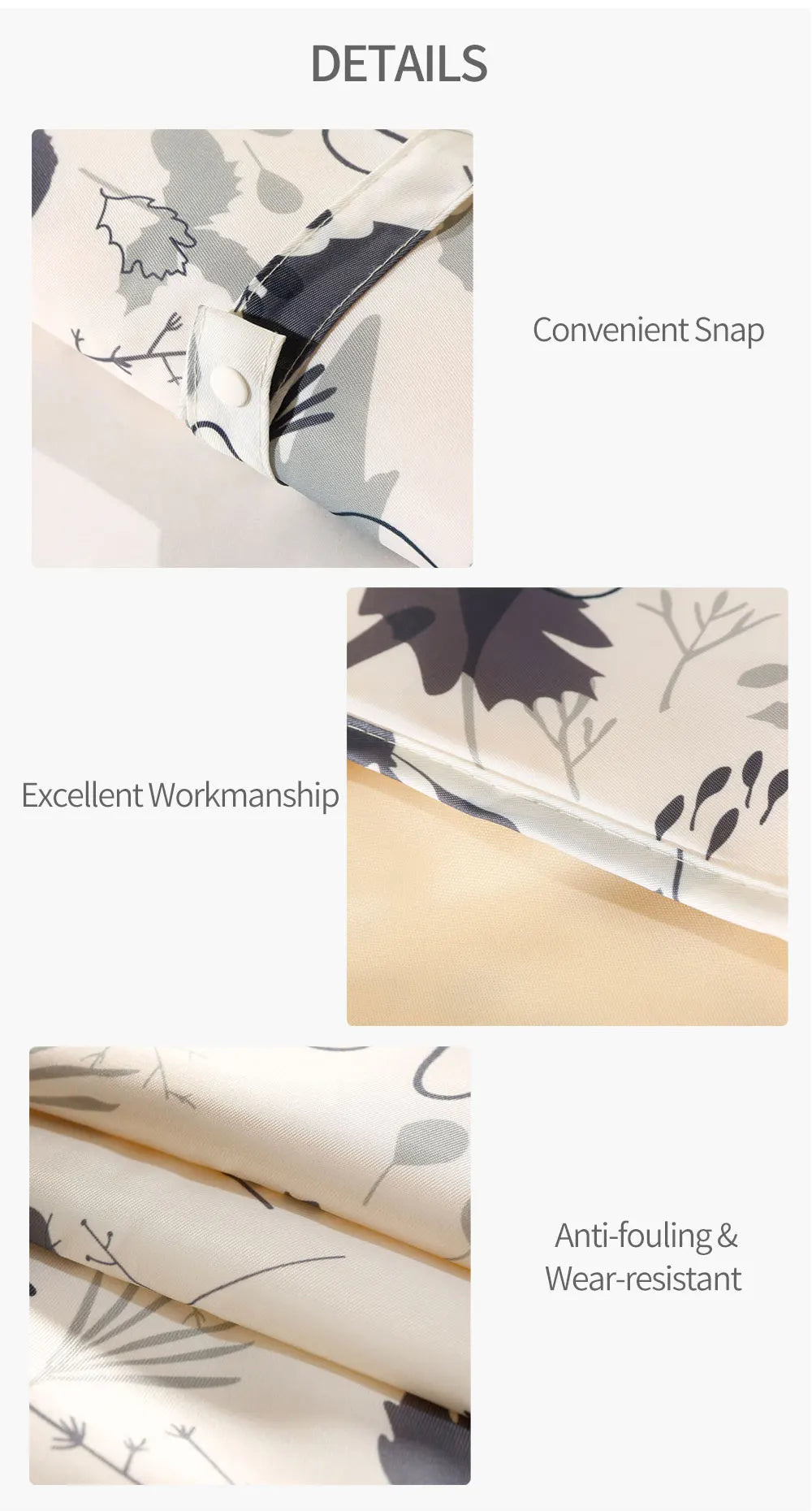 Foldable Baby Diaper Changing Pad Waterproof Newborn Diaper Pad Portable Toddler Changing Table Durable Oxford Baby Diaper Sheet