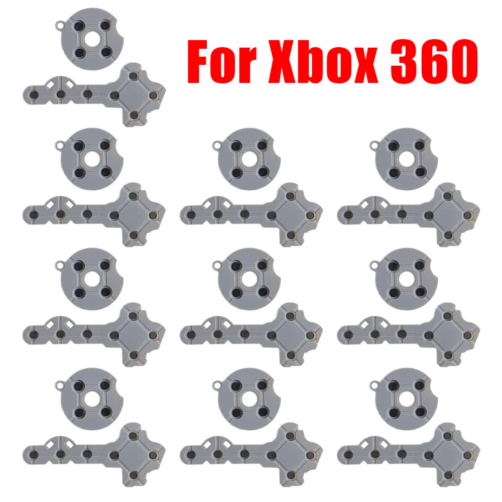 1/5/10 Sets Conductive Rubber Silicone Pads For Xbox 360 Wireless Controller Contact Button D-Pad Repair Parts