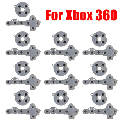 1/5/10 Sets Conductive Rubber Silicone Pads For Xbox 360 Wireless Controller Contact Button D-Pad Repair Parts