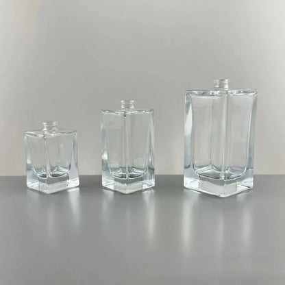 Perfume Container Bottle Cosmetics Bottled Crystal White Glass Bottles and Finely Sprayed in Bottles Perfumes