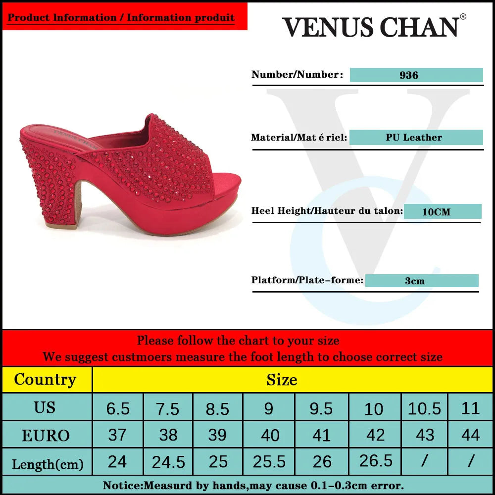 Purple Color Wedding Shoes Woman Open Toe Ladies Sandals Shoes Party Wedding Shoes Decorated with Rhinestone New Arrival Shoes