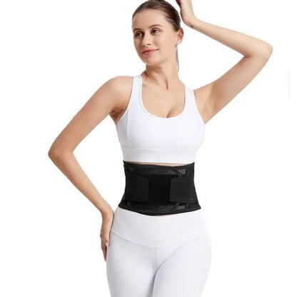 Back Brace Breathable Lumbar Support Belt Adjustable Straps Back Belt Lower Back Waist Brace for Lower Back Relief Sciatica
