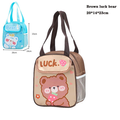 Food Storage bag Student lunchbag cool food bag for Children Food Container for Kids Schiool Thermal Lunch food Bag Mommy bag