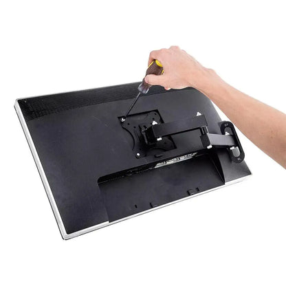 TV Monitor TV Mounts LCD LED Monitor Wall Mount Bracket Adjustable TV Screen Holder TV Frame Support For 10-27 Inches TV