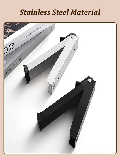 Stainless Steel Windproof Door Stopper Anti-collision Home Magnet Door Stapper Self Adhesive Door Anti-Slip Holder Doormat