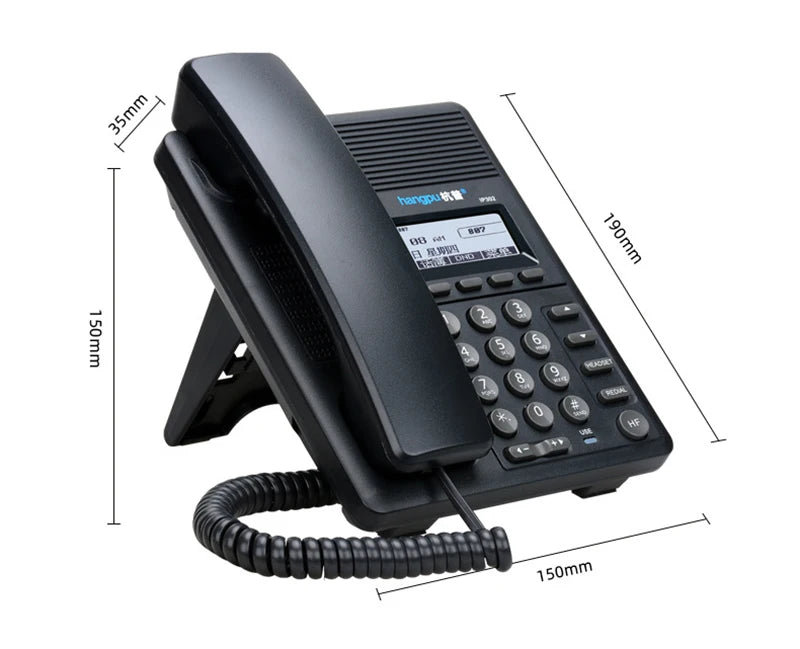 IP Telephone SIP Network Language Telephone Customer Service VOIP Landline With Backlight Led Screen