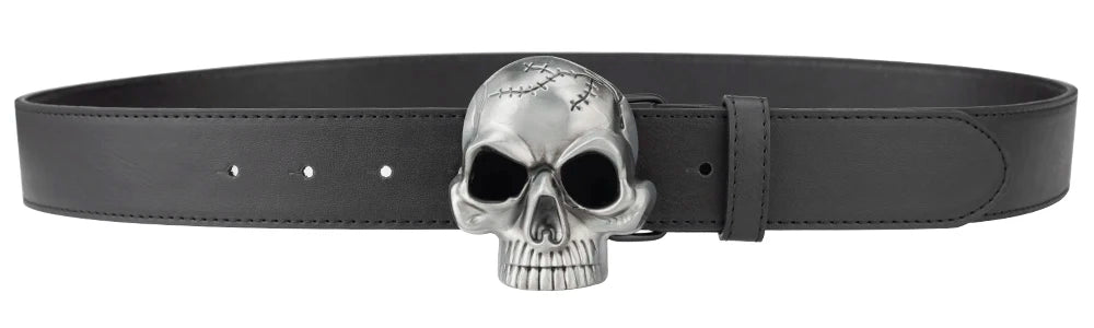 The scalp skull buckle head smooth alloy buckle