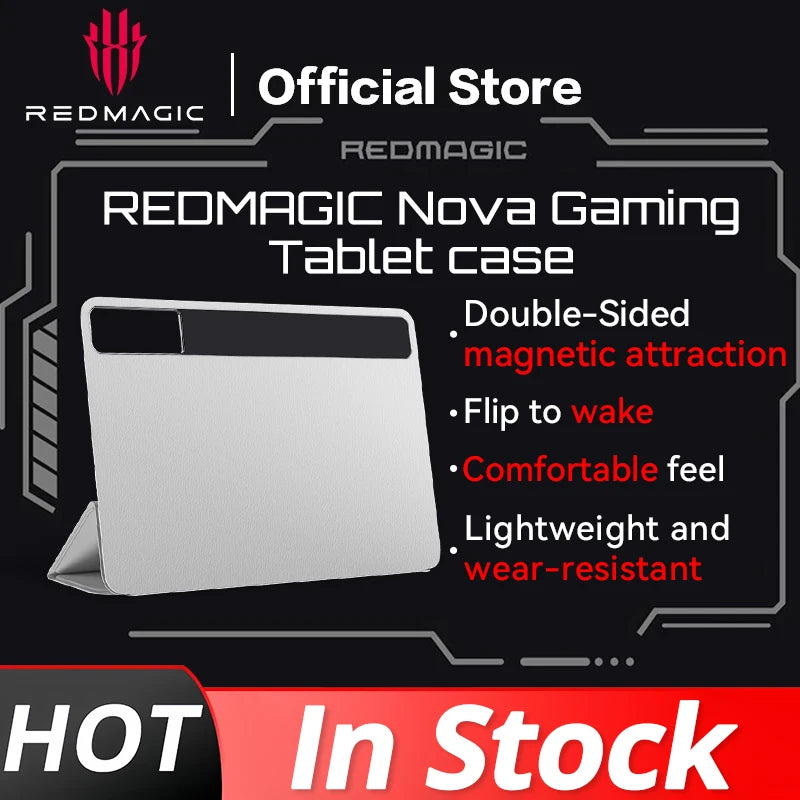 RedMagic gaming  NOVA Tablet Pro Protective Cover  Magnetic RedMagic Tablet 2nd Generation 10.9-inch Tablet PC Protective Case