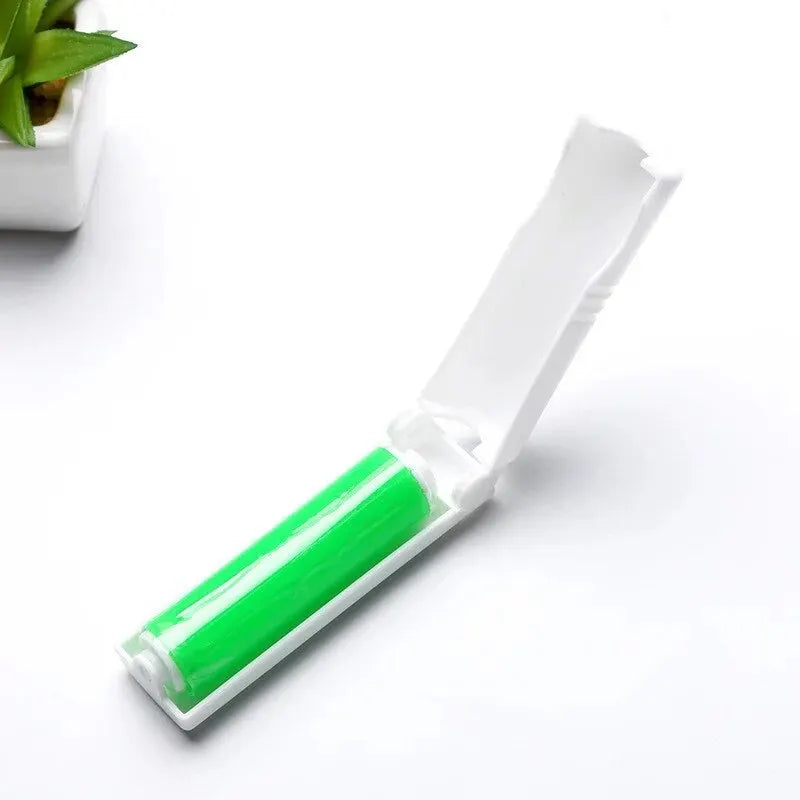 Foldable Washable Hair Collector Clothes Hair Remover Hair Removal Brush Sticky Hair Roller Rolling Brush Lint Roller Dust Colle