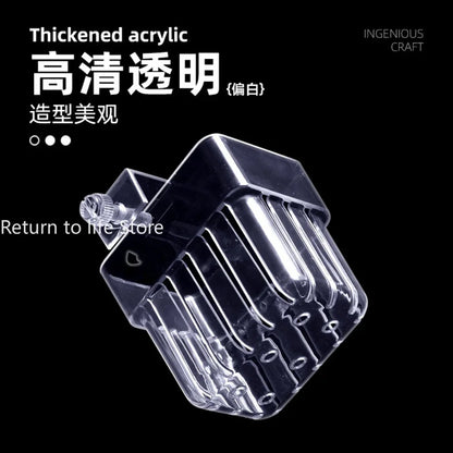 Fish Aquarium Water Grass Cup Multiple Plant Hydroponics Hydroponic Planting Basket For Fish Tank Landscape Home Garden