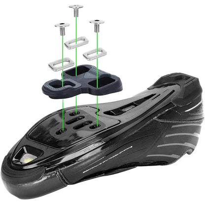 Road Bike Pedals Cleats for SPD/LOOK/KEO Cleat Set Self-lock Pedal Converter For Look Keo Bicycle Platform Adapter Pedal Cleat