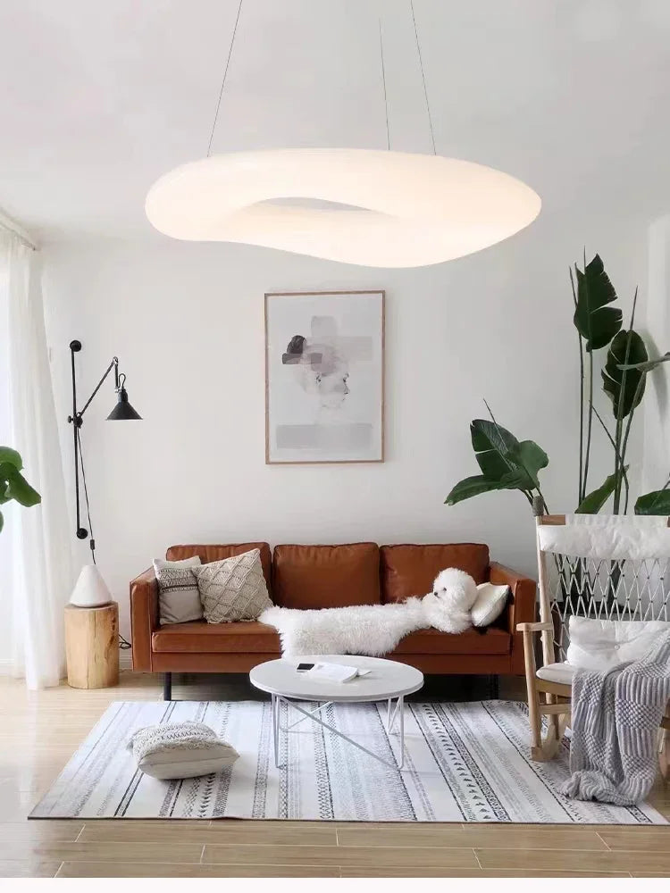 Modern Led Lustre Lamps Home Décor PEChandelier Children's Bedroom Ceiling Lights Living Room Intelligent Pendant Lights Lustres