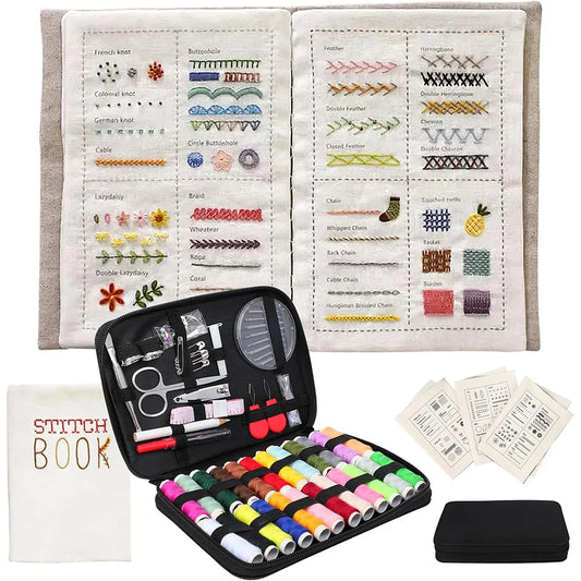 DIY Stitch Book, Embroidery Stitch Book, Embroidery Sewing Book, Embroidery Book, Sewing Books for Beginners Adult