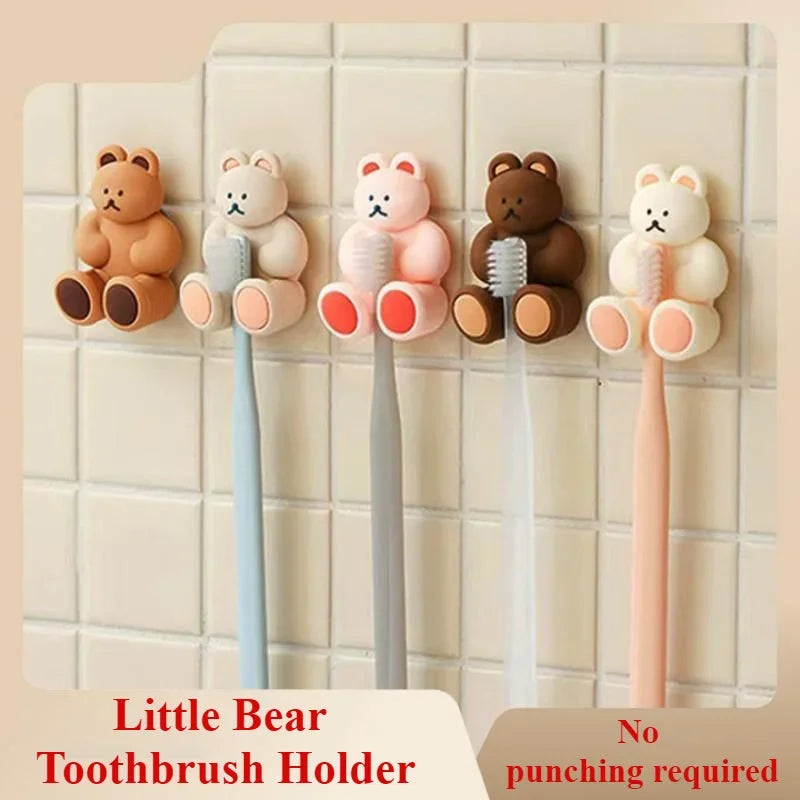 9PCS Pet Hair Remover Bear Shape Laundry Ball Washing Machine Lint Catcher Reusable Clothes Sofa Cat Dog Hair Cleaning Sponge