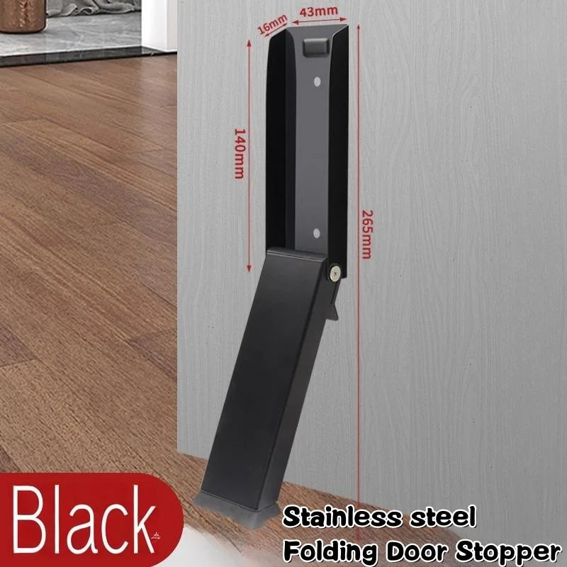 No Drilling Door Stopper Door-entry Windproof Stopper Door Stopper Anti-collision Safety Door Stoppers Home Magnet Door Stapper