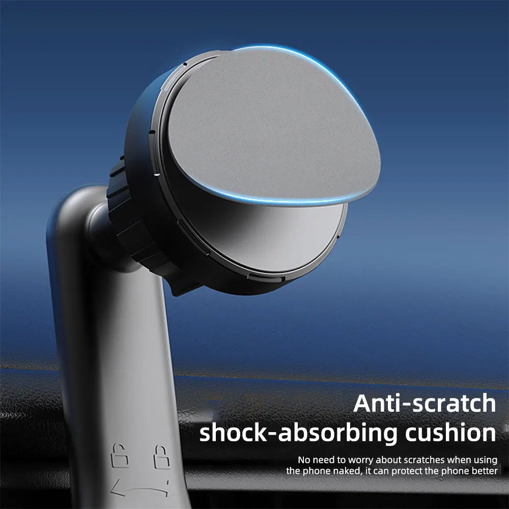 Magnetic Car Phone Holder with Hook Air Outlet Mobile Phone Holder Stand 360° Rotate Magnet Mount Bracket In Car For iPhone Xiao