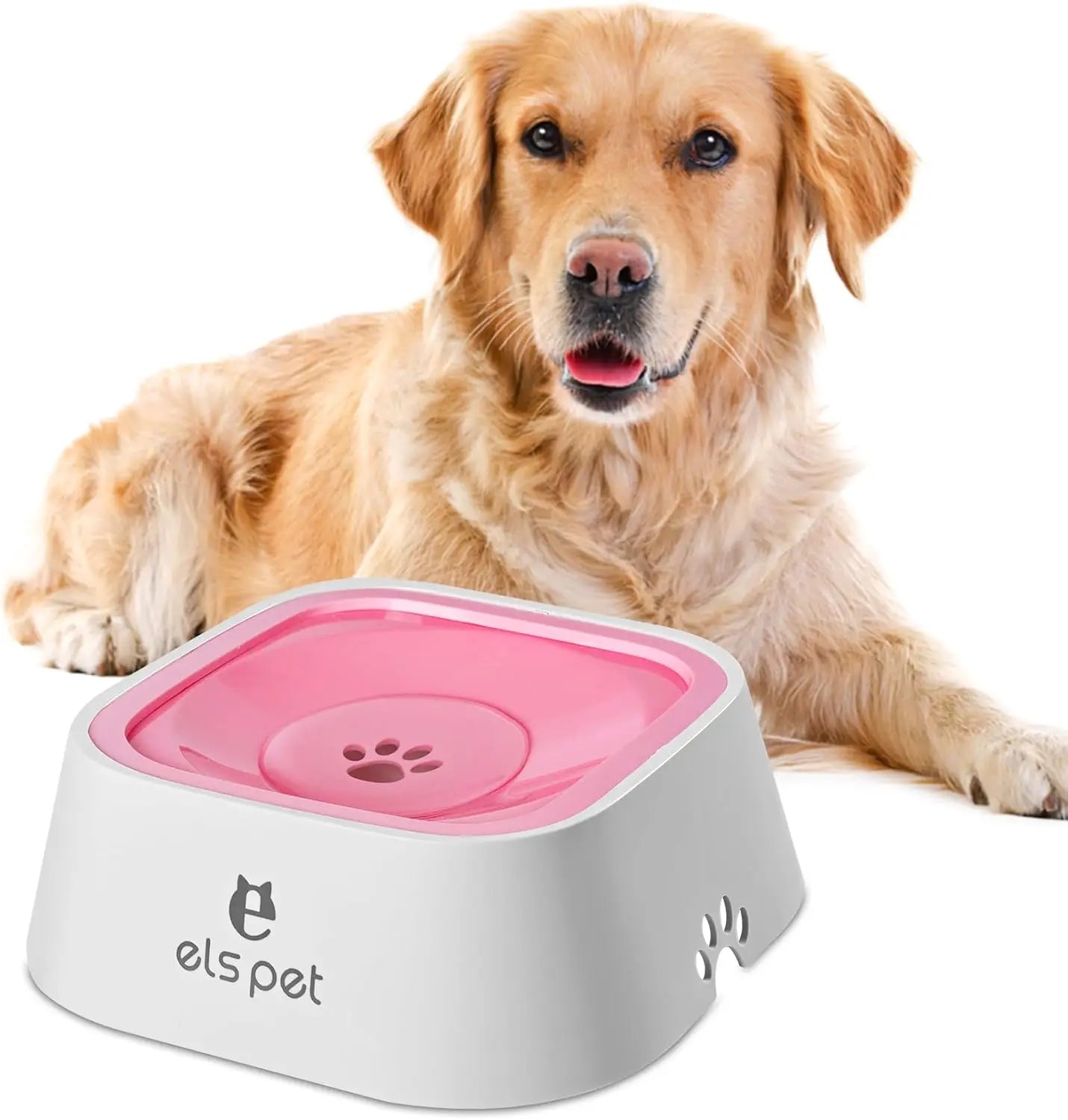 Dog Water Bowl Anti Splash No Slip Removable Design Vehicle Carried Travel Spill Proof Pet Bowls for Small Medium Dogs and Pets