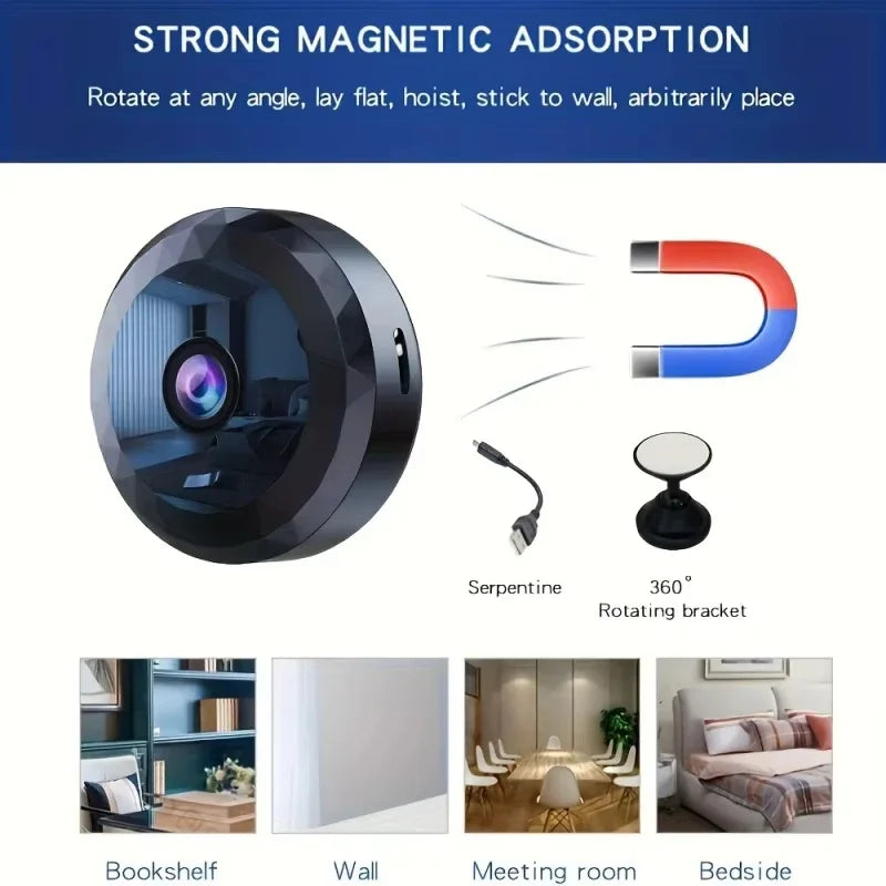 1080P Mini HD WiFi Security Wireless Camera HD Security Protection Voice Video Surveillance Night Version Camcorder﻿