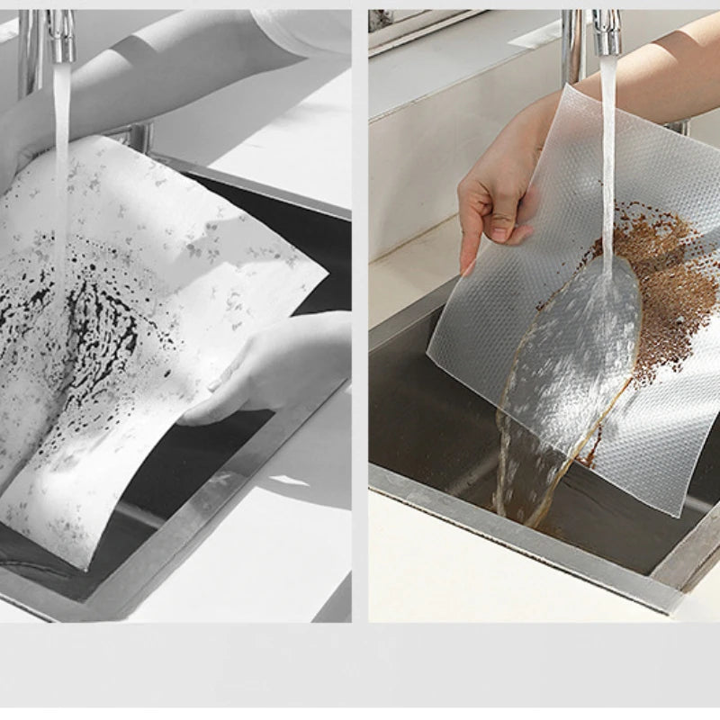 Reusable Anti-slip Mat Drawer Shelf Liner Cabinets Mat Kitchen Organizer Pad on the Table Refrigerator Dishes Protective Drawers