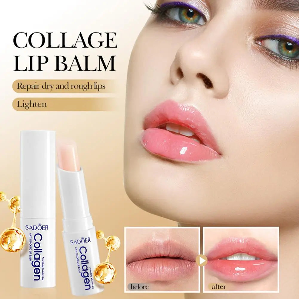 2.7g Coconut Lip Balm Lasting Nourishment And Moisture For Men And Women Daily Care Collagen Lip Balm Lip Care