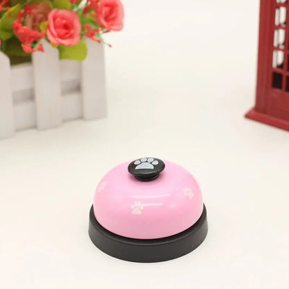 1pc Pet Toy Training Dinner Small Bell Footprint Dog Toys for Teddy Puppy Pet Call Puppy Accessories Pet Toys
