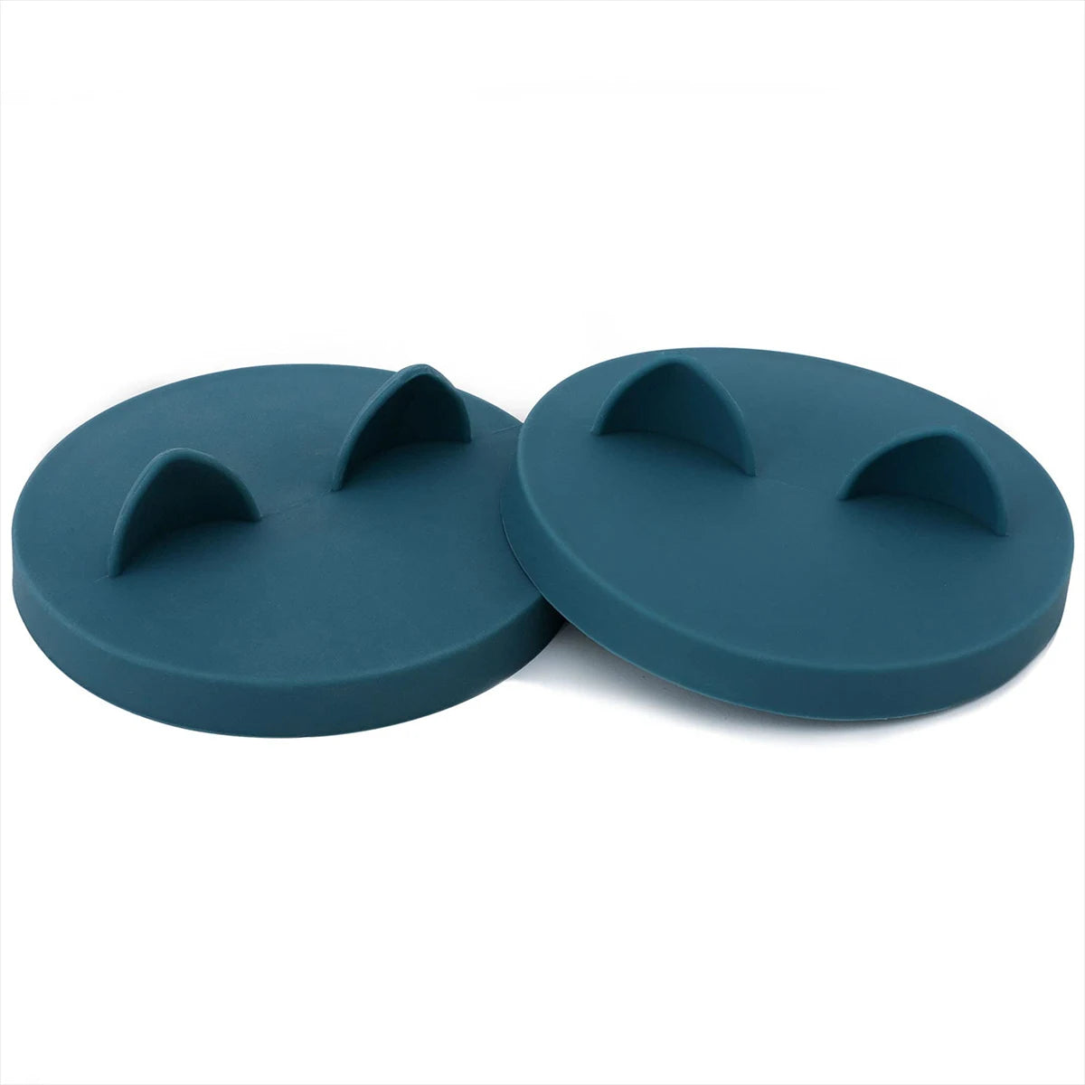 Silicone cat food can lid, pet feeding supplies, pet food can supplies, medium-sized foldable can lid for cat food cans