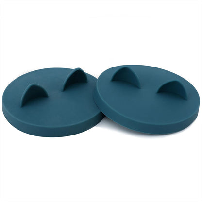 Silicone cat food can lid, pet feeding supplies, pet food can supplies, medium-sized foldable can lid for cat food cans