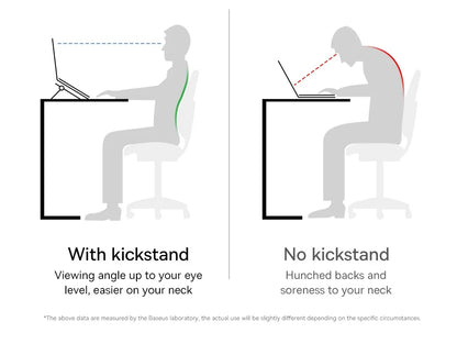 Baseus Laptop Kickstand for Computer Keyboard Holder Mini Portable Laptop Stands For Macbook Xiaomi Notebook Aluminum Support