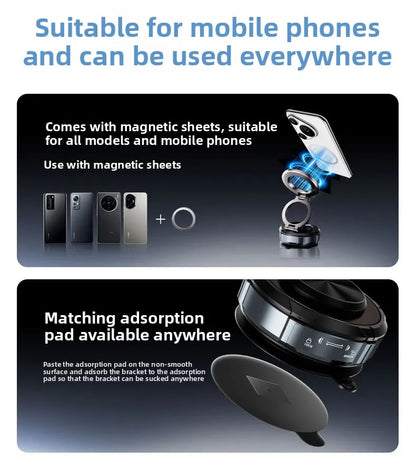 Magnetic Wireless Car Charger Phone Fast Car Charing Mount Station For Iphone 15 14 13 12 Pro Max Magnet Phone Holder