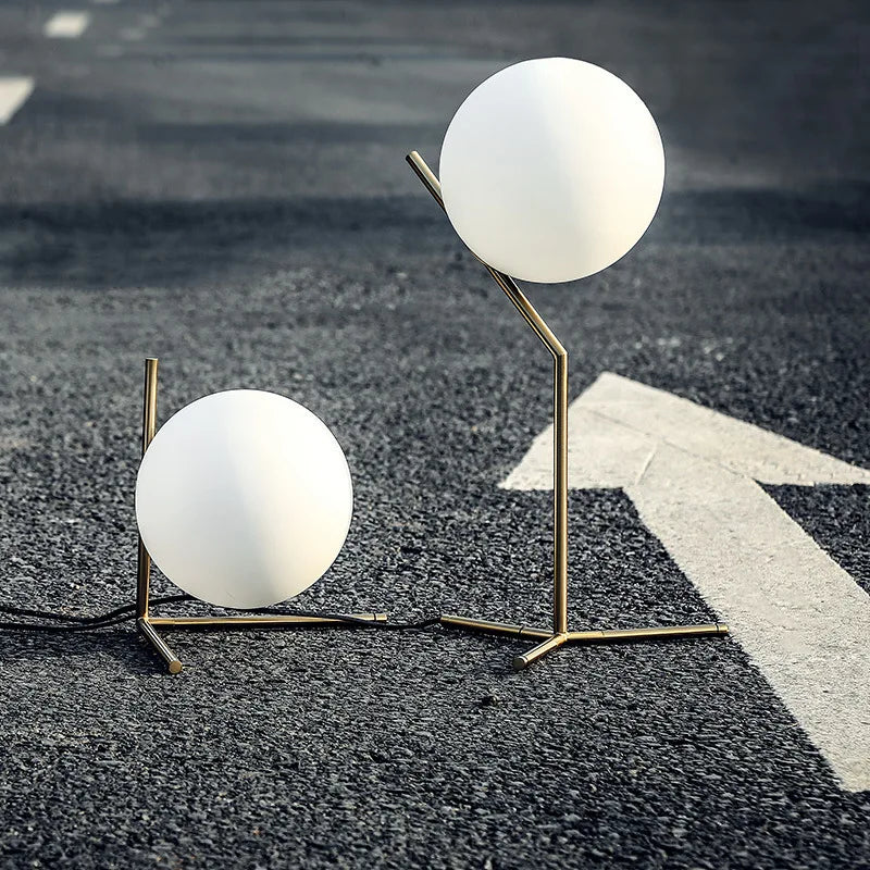 Nordic Creative Ins Style Internet Celebrity Douyin Decorative Lamp Reading Desk Study Modern and Simple Bedroom Bedside Lamp