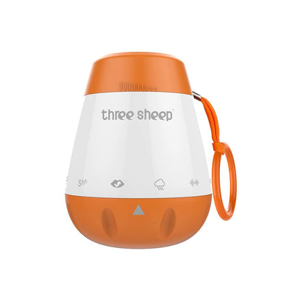 Smart Baby Sleep Soother White Noise Sound Machine for Infants Toddlers with 6 Soothing Sounds Intelligent Voice Activated