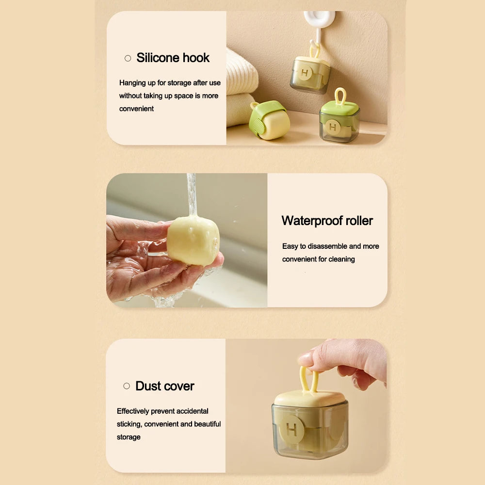 Lint Rollers Pet Hair Remover Washable Reusable Clothes Dust Tools Cleaning Hair Plush Sticky Roller Ball Travel lint remover