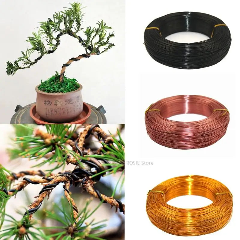 500G Plant Fixed Aluminum Wire Diy Colored Aluminum Wire Crop Shaped Aluminum Wire Handmade Beaded Wire Home Gardening Wire