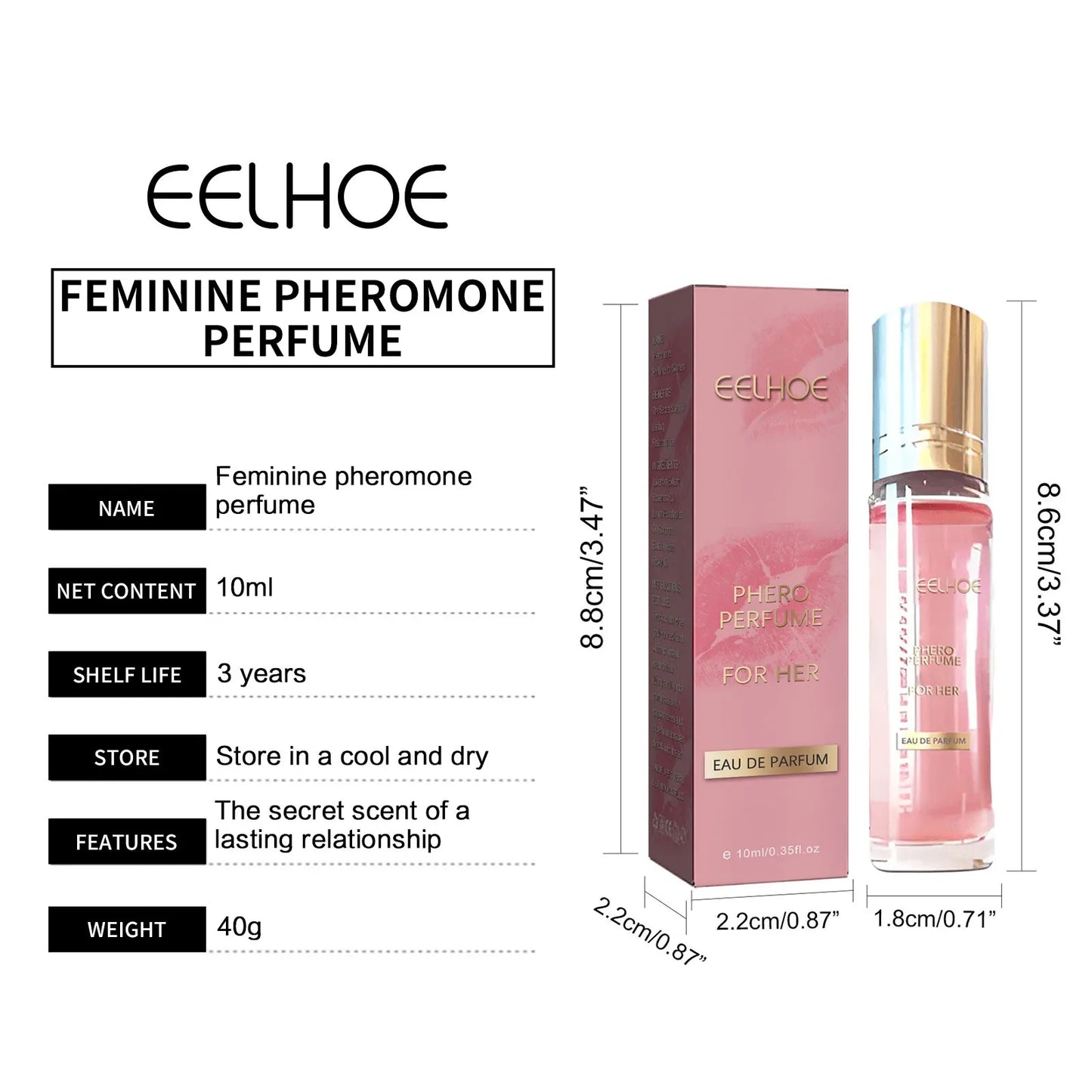 Glamour Perfumes Floral Scent Refreshing Natural Fragrance Enhanced Scent Pheromones Light Fragrance Body Mist Fragrant Perfume