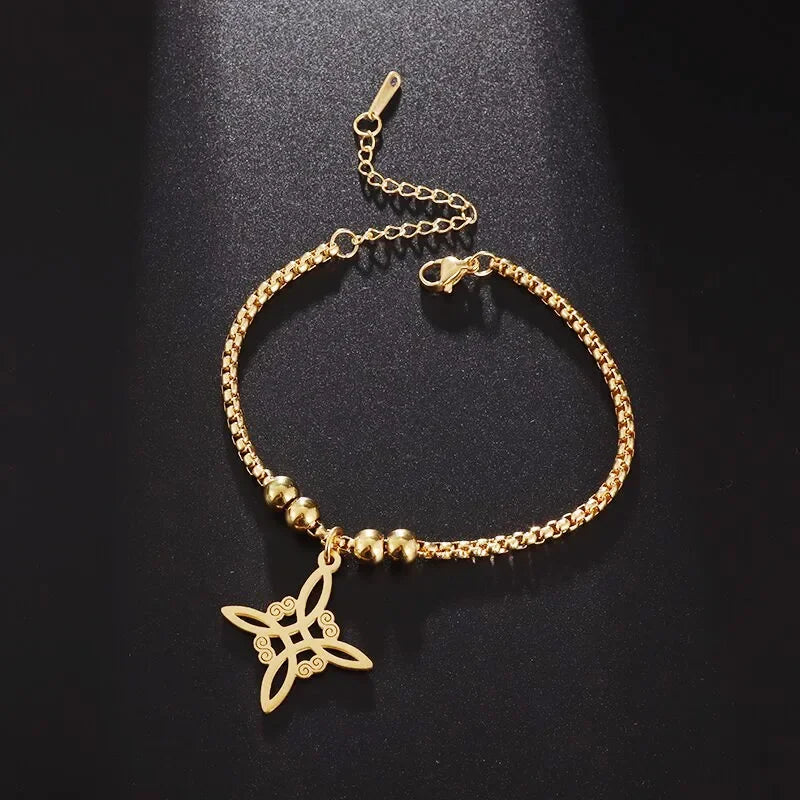 Angel Seal Archangel Metatron Cube Bracelet Women Men Salomon Box Chain Bracelet Stainless Steel Jewelry Gift