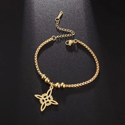 Angel Seal Archangel Metatron Cube Bracelet Women Men Salomon Box Chain Bracelet Stainless Steel Jewelry Gift