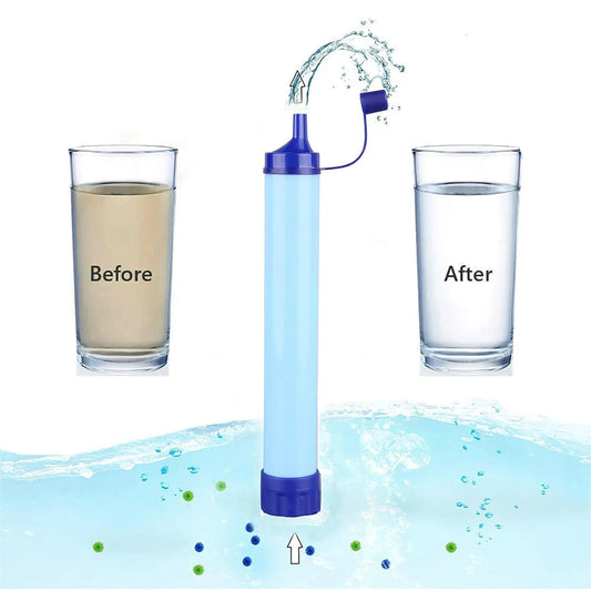 Portable Water Filter,Water Straws to Purify Water,Water Purifier Filter,Personal Water Filter Straw Outdoor Portable Filtration