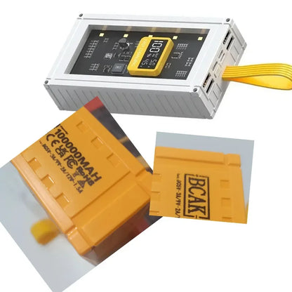 30000mAh 50000mAh 120W Fast Charging Transparent Power Bank 200000mAh Large-capacity Mobile Power Supply BCAK  Mobile Phones