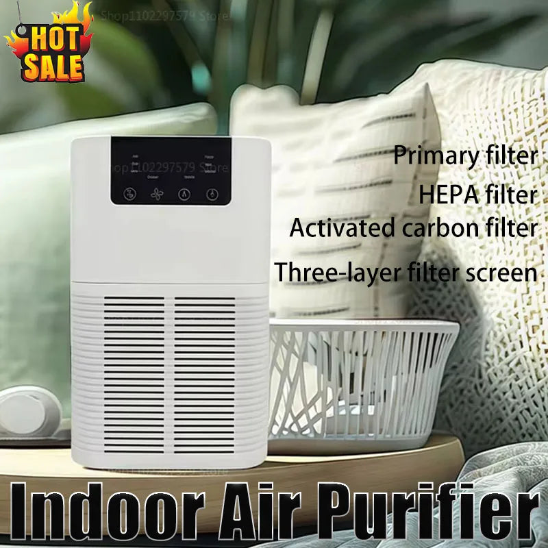 Portable smart air purifier mini mute perfume diffuser deodorizing formaldehyde washing liquid home office kitchen deodorization