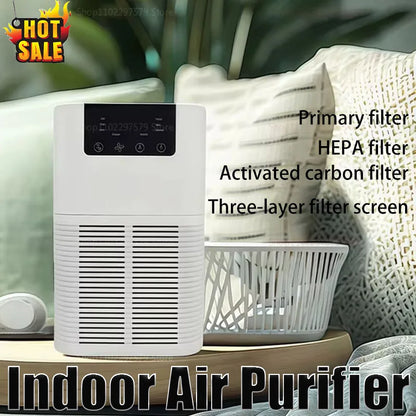 Portable smart air purifier mini mute perfume diffuser deodorizing formaldehyde washing liquid home office kitchen deodorization