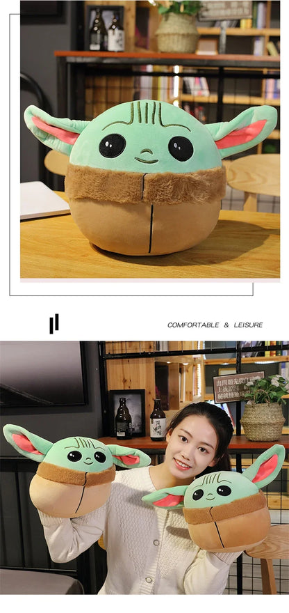 10/20cm Disney Kawaii Plush Baby Yoda Anime Cartoon Stuffed Toys Figure Doll Kawaii Stuffed Toys Cute Gifts For Boys Girls